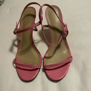 Sam Edelman Doran strapped heels pink sz 9